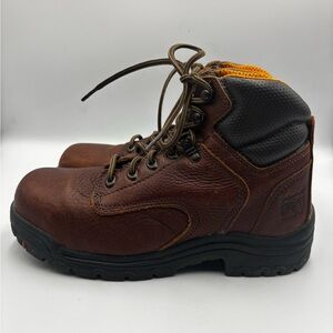 Timberland Pro Series Women's Titan 6" Alloy Toe Waterproof Work Boot Size 8 M